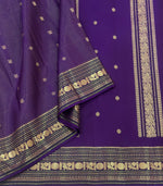 Load image into Gallery viewer, Classic Eminence Violet 2gm Zari Elegance Kanchipuram Handloom Silk Saree SS27904
