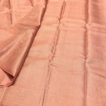 Load image into Gallery viewer, Classic Peach Bridal Elegance Kanchipuram Handloom Silk Saree SS28062
