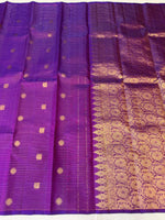 Load image into Gallery viewer, Classic Vadamalli Elegance Kanchipuram Handloom Silk Saree SS27161
