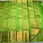 Load image into Gallery viewer, Classic Lime Green 2gm Zari Bridal Elegance Kanchipuram Handloom Silk Saree SS27881
