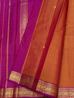 Load image into Gallery viewer, Classic Orange &amp; Deep Pink Traditional Butta Kanchipuram Handloom Silk Saree SS26590
