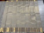 Load image into Gallery viewer, Classic Pastel Grey Floral Bridal Elegance Kanchipuram Handloom Silk Saree SS25968
