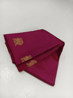 Load image into Gallery viewer, Classic Deep Pink 2gm Zari Elegance Kanchipuram Silk Saree SS23929
