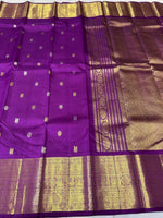 Load image into Gallery viewer, Classic Vadamalli Bridal Elegance Kanchipuram Handloom Silk Saree SS23781
