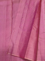 Load image into Gallery viewer, Classic Baby Pink 2gm Zari Brocade Bridal Elegance Kanchipuram Handloom Silk Saree SS27642
