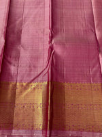 Load image into Gallery viewer, Classic Onion Pink 2gm Zari Elegance Kanchipuram Handloom Silk Saree SS24158
