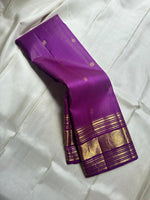 Load image into Gallery viewer, Classic Bright Vadamalli Purple Elegance Kanchipuram Handloom Silk Saree SS25403
