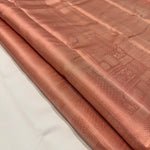 Load image into Gallery viewer, Classic Peach Bridal Elegance Kanchipuram Handloom Silk Saree SS28062
