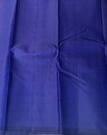 Load image into Gallery viewer, Classic Platinum Blue 2gm Zari Elegance Kanchipuram Handloom Silk Saree SS24115
