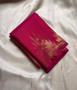 Load image into Gallery viewer, Classic Ruby Pink Elegance Kanchipuram Handloom Silk Saree SS24850
