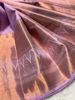 Load image into Gallery viewer, Classic Mauve 2gm Zari Bridal Elegance Kanchipuram Handloom Silk Saree SS24758
