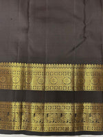 Load image into Gallery viewer, Classic Maroon &amp; Brown 2gm Zari Kanchipuram Handloom Silk Saree SS25950
