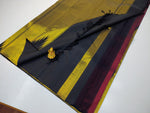 Load image into Gallery viewer, Classic Gold &amp; Maroon Rising Border Kanchipuram Handloom Silk Saree SS26023
