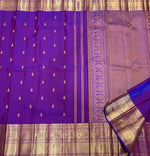 Load image into Gallery viewer, Classic Vadamalli Purple 2gm Zari Bridal Elegance Kanchipuram Handloom Silk Saree SS24810
