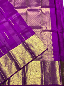 Classic Vadamalli 2gm Zari Elegance Kanchipuram Handloom Silk Saree SS23556