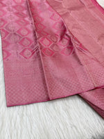 Load image into Gallery viewer, Classic Thulian Pink 2gm Zari Bridal Elegance Kanchipuram Handloom Silk Saree SS28365
