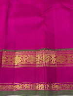 Load image into Gallery viewer, Classic Peachy Rose &amp; Fuchisa 2gm Zari Elegance Kanchipuram Handloom Silk Saree SS27144
