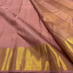Load image into Gallery viewer, Classic Nude Pink Elegance Kanchipuram Handloom Silk Saree SS27373
