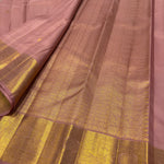 Load image into Gallery viewer, Classic Nude Pink Elegance Kanchipuram Handloom Silk Saree SS27373
