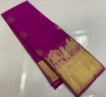 Load image into Gallery viewer, Classic Vadamalli Elegance Kanchipuram Handloom Silk Saree SS23778
