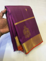Load image into Gallery viewer, Classic Vadamalli 2gm Zari Elegance Kanchipuram Handloom Silk Saree SS27382
