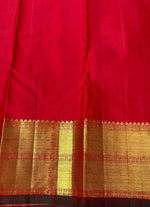 Load image into Gallery viewer, Classic Chilli Red 2gm Zari Bridal Elegance Kanchipuram Handloom Silk Saree SS24764
