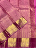 Load image into Gallery viewer, Classic Fuchsia Pink 2gm Zari Bridal Elegance Kanchipuram Handloom Silk Saree SS25296
