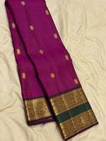 Load image into Gallery viewer, Classic Wine Red &amp; Dark Coffee Brown 2gm Zari Elegance Kanchipuram Handloom Silk Saree SS28287
