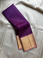 Load image into Gallery viewer, Classic Vadamalli &amp; Rose Kanchipuram Handloom Silk Saree SS26025
