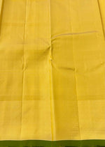 Load image into Gallery viewer, Classic Sunny Yellow 2gm Zari Elegance Kanchipuram Handloom Silk Saree SS25349
