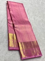 Load image into Gallery viewer, Classic Fuchsia Pink 2gm Zari Bridal Elegance Kanchipuram Handloom Silk Saree SS25296
