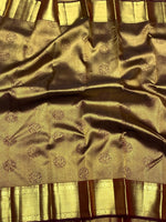 Load image into Gallery viewer, Classic Maroon Red 2gm Zari Bridal Elegance Kanchipuram Handloom Silk Saree SS28328
