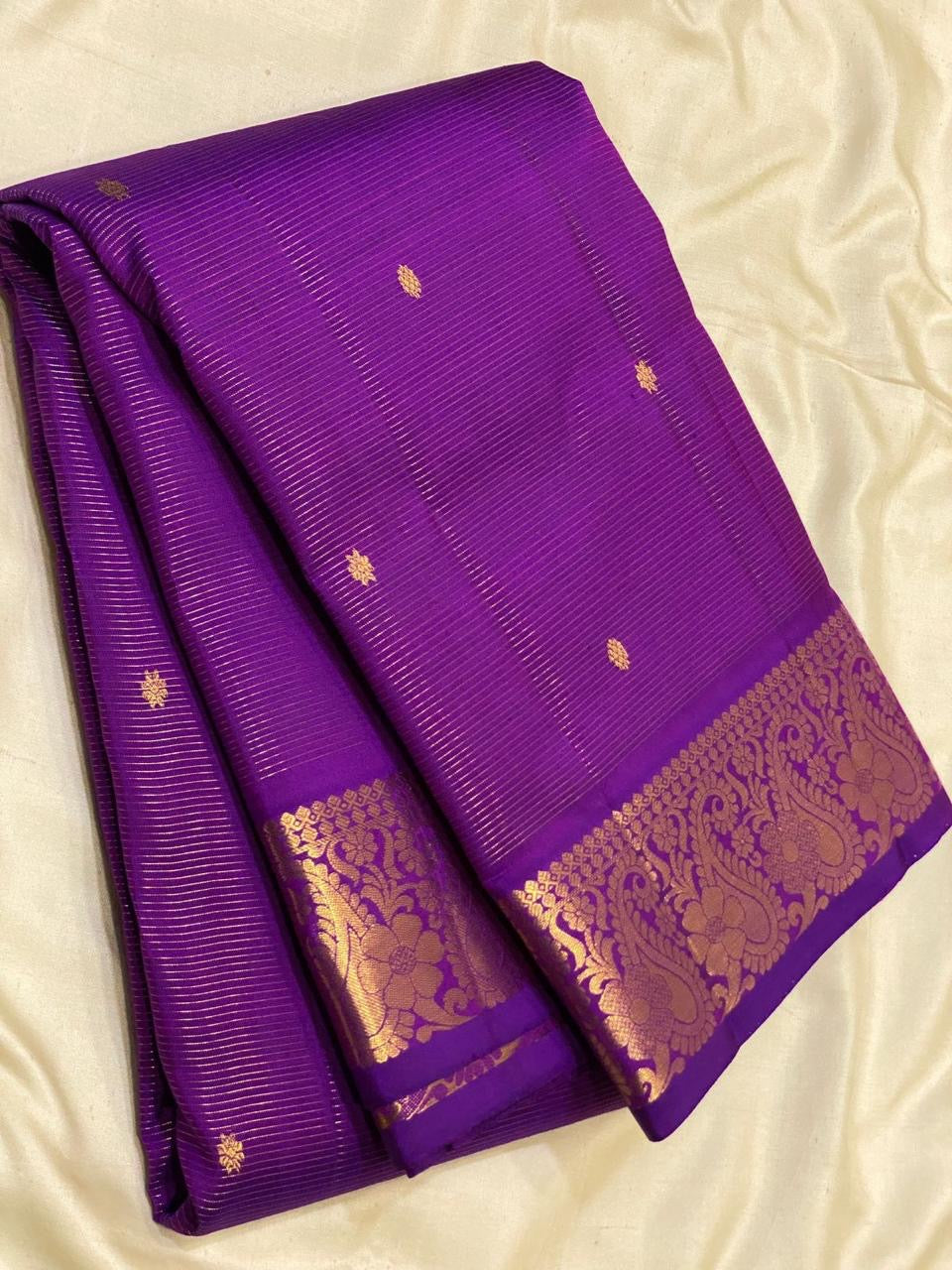 Classic Vadamalli 2gm Zari Vaira Oosi Kanchipuram Handloom Silk Saree SS26512