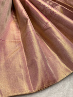 Load image into Gallery viewer, Classic Pastel Pink 2gm Zari Bridal Elegance Kanchipuram Handloom Silk Saree SS24391
