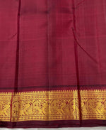 Load image into Gallery viewer, Classic Mango Yellow &amp; Maroon 2gm Zari Elegance Kanchipuram Handloom Silk Saree SS27215
