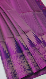 Load image into Gallery viewer, Classic Vadamalli Double Warp Elegance Handloom Soft Silk Saree SS28472
