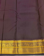 Load image into Gallery viewer, Classic Golden Yellow &amp; Plum 2gm Zari Kanchipuram Handloom Silk Saree SS26013
