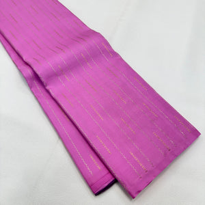 Classic Creamy Pink & Plum Elegance Handloom Silk Saree SS23583