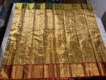 Load image into Gallery viewer, Classic Full Gold 1gm Zari Bridal Elegance Kanchipuram Handloom Silk Saree SS24021
