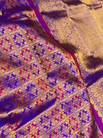 Load image into Gallery viewer, Classic Vadamalli 2gm Zari Brocade Bridal Elegance Kanchipuram Handloom Silk Saree SS27037
