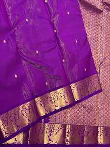 Classic Vadamalli 2gm Zari Vaira Oosi Kanchipuram Handloom Silk Saree SS26512