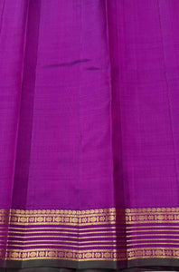 Pastel Pink & Onion Pink 2gm Zari Kanchipuram Handloom Silk Saree SS25576