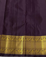 Load image into Gallery viewer, Classic Lime Green &amp; Plum 2gm Zari Bridal Elegance Kanchipuram Handloom Silk Saree SS23932
