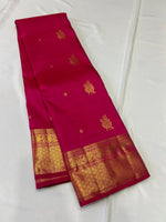 Load image into Gallery viewer, Classic Reddish Pink 2gm Zari Kanchipuram Handloom Silk Saree SS25838
