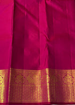 Load image into Gallery viewer, Classic Deep Pink 2gm Zari Bridal Elegance Kanchipuram Handloom Silk Saree SS23682
