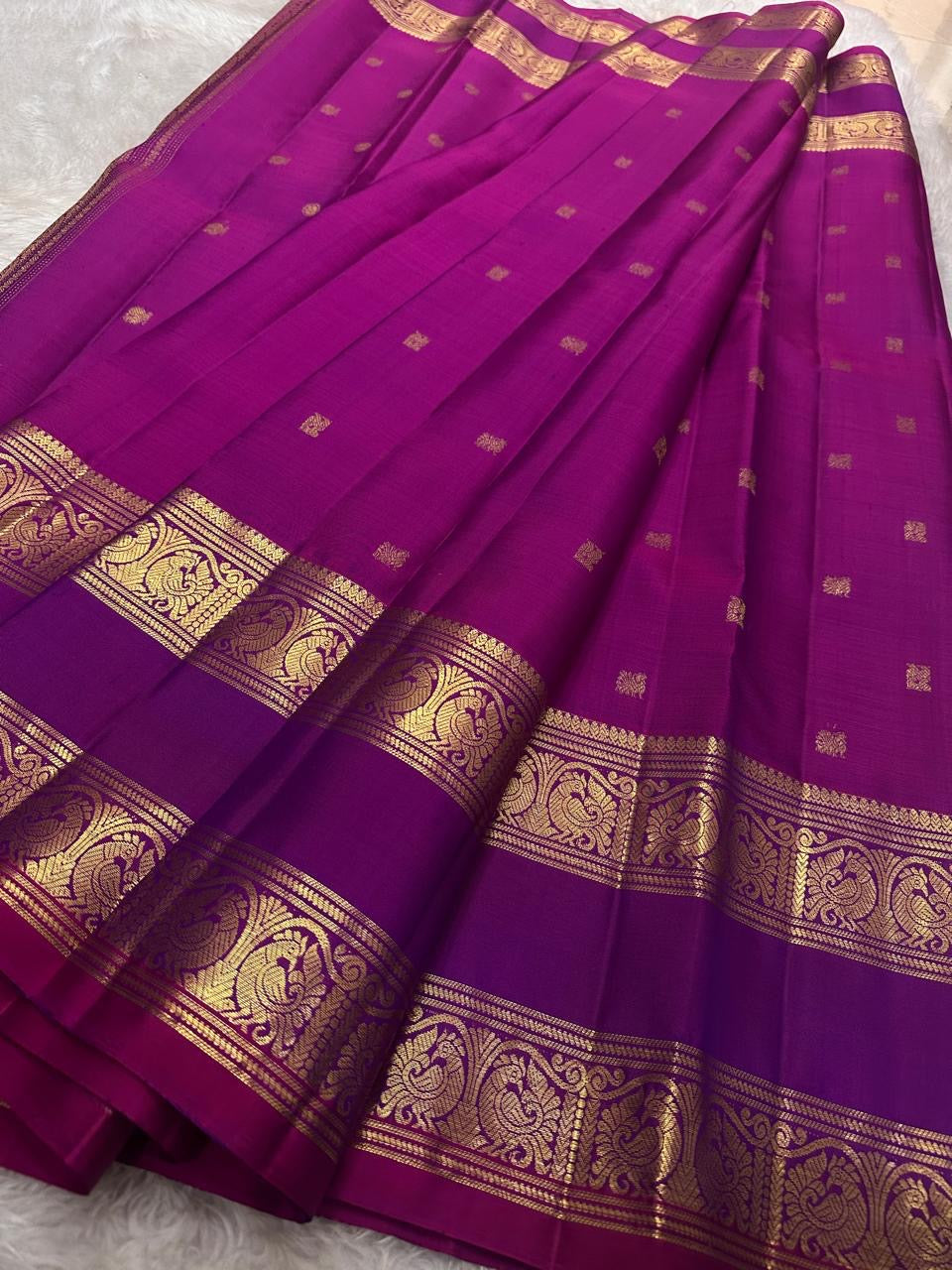 Classic Vadamalli Elegance Kanchipuram Handloom Silk Saree SS24541