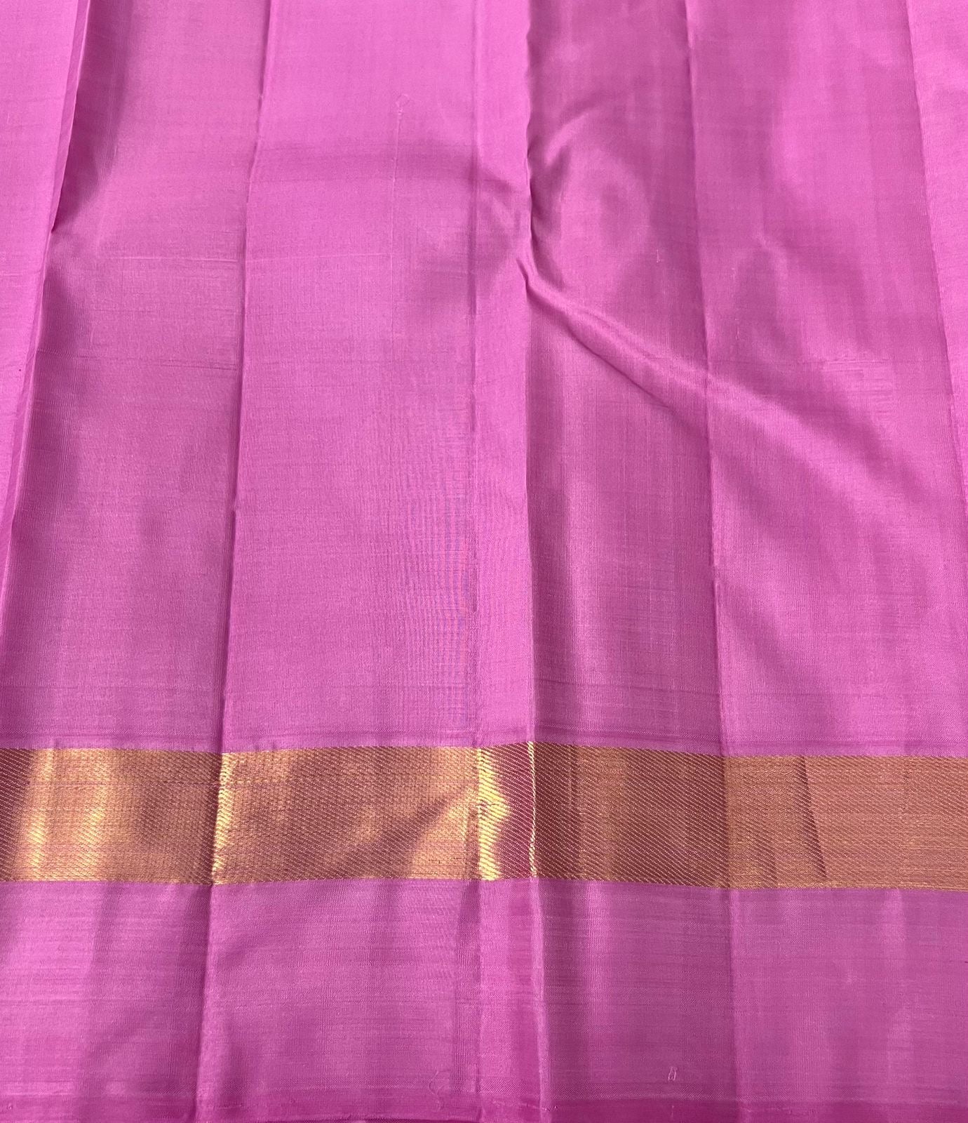 Classic Mauve & Pink 2gm Zari Elegance Kanchipuram Handloom Silk Saree SS24157