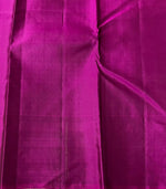 Load image into Gallery viewer, Classic Sage Green &amp; Wine Red 2gm Zari Elegance Kanchipuram Handloom Silk Saree SS24134
