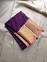 Load image into Gallery viewer, Classic Vadamalli &amp; Rose Kanchipuram Handloom Silk Saree SS26025
