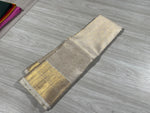 Load image into Gallery viewer, Classic Pastel Grey Floral Bridal Elegance Kanchipuram Handloom Silk Saree SS25968
